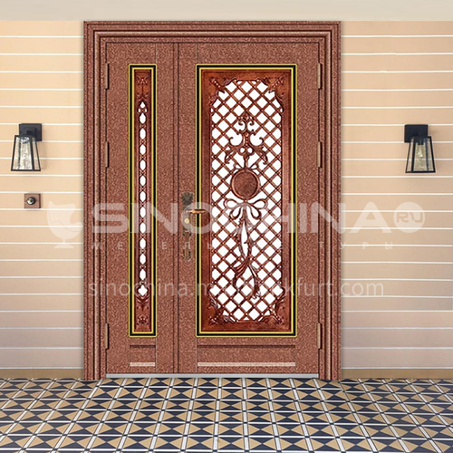 304 stainless steel door red bronze door mother door entrance door